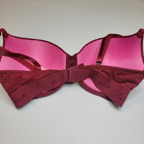 Victorias Secret PINK Wear Everywhere Push-up Adjustable Bra Size 34C - Picture 4 of 8
